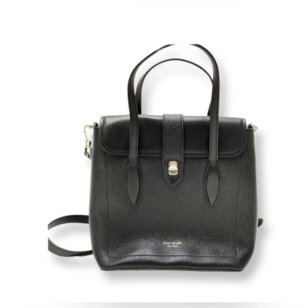 *EUC* Black and sliver hardware Kate Spade Crossbody Bag